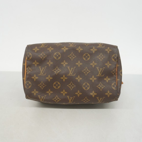 Louis Vuitton Monogram Handbag Brown Speedy - Picture 3 of 9